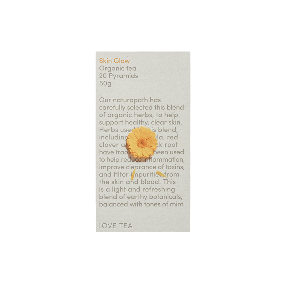 Love Tea Organic Skin Glow x 20 Pyramids