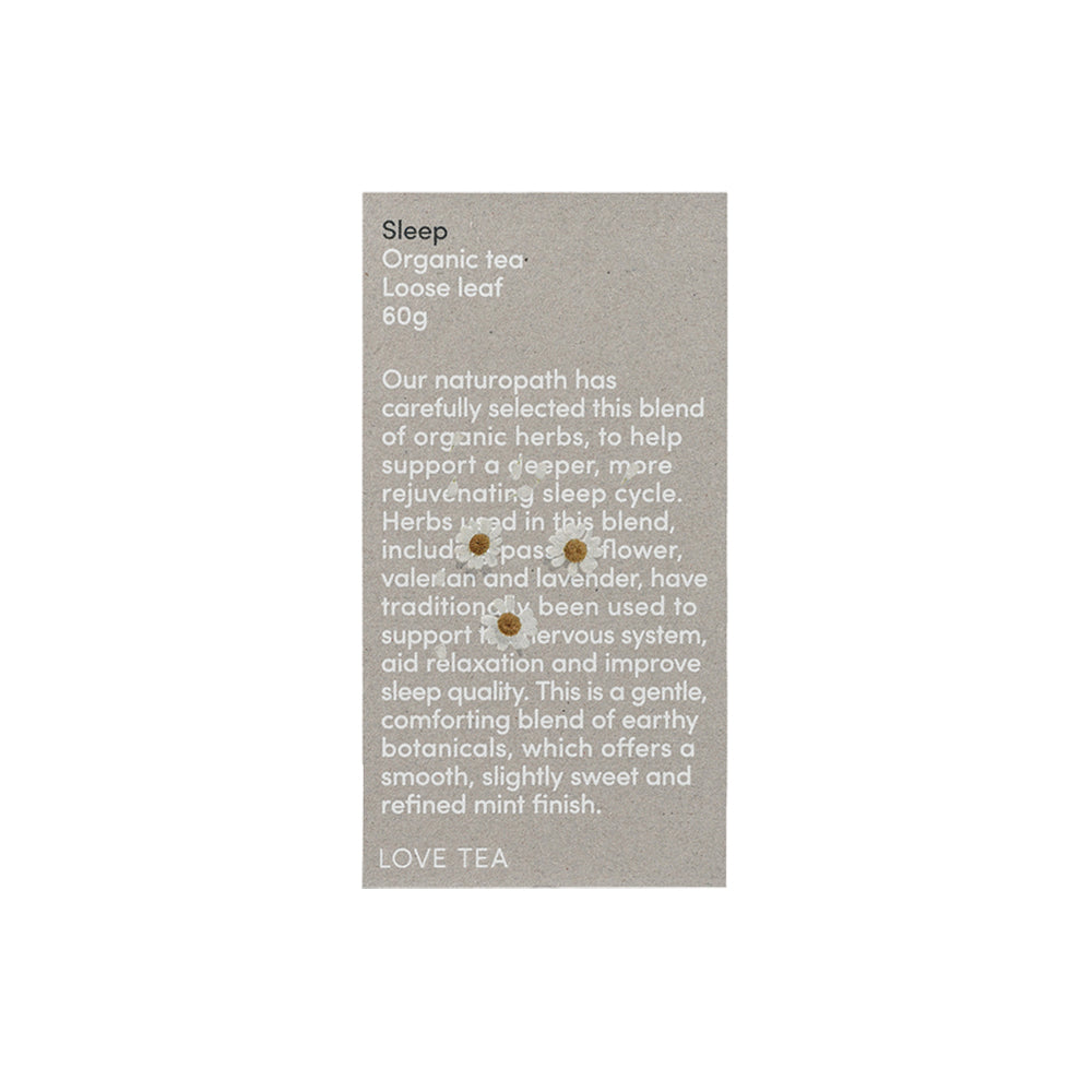 Love Tea Organic Sleep Loose Leaf 60g