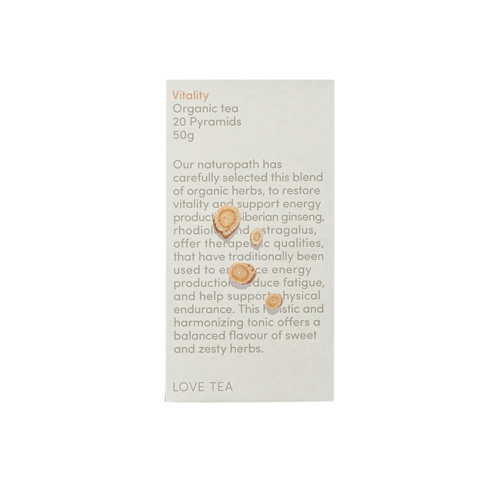 Love Tea Organic Vitality x 20 Pyramids