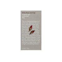 Love Tea Organic White Rose and Goji Loose Leaf 50g