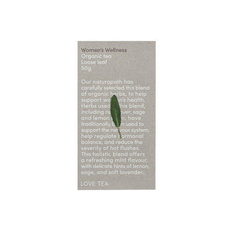 Love Tea Organic Women's Wellness Loose Leaf 50g