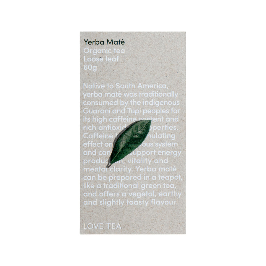 Love Tea Yerba Mate Organic Tea Loose Leaf 60g