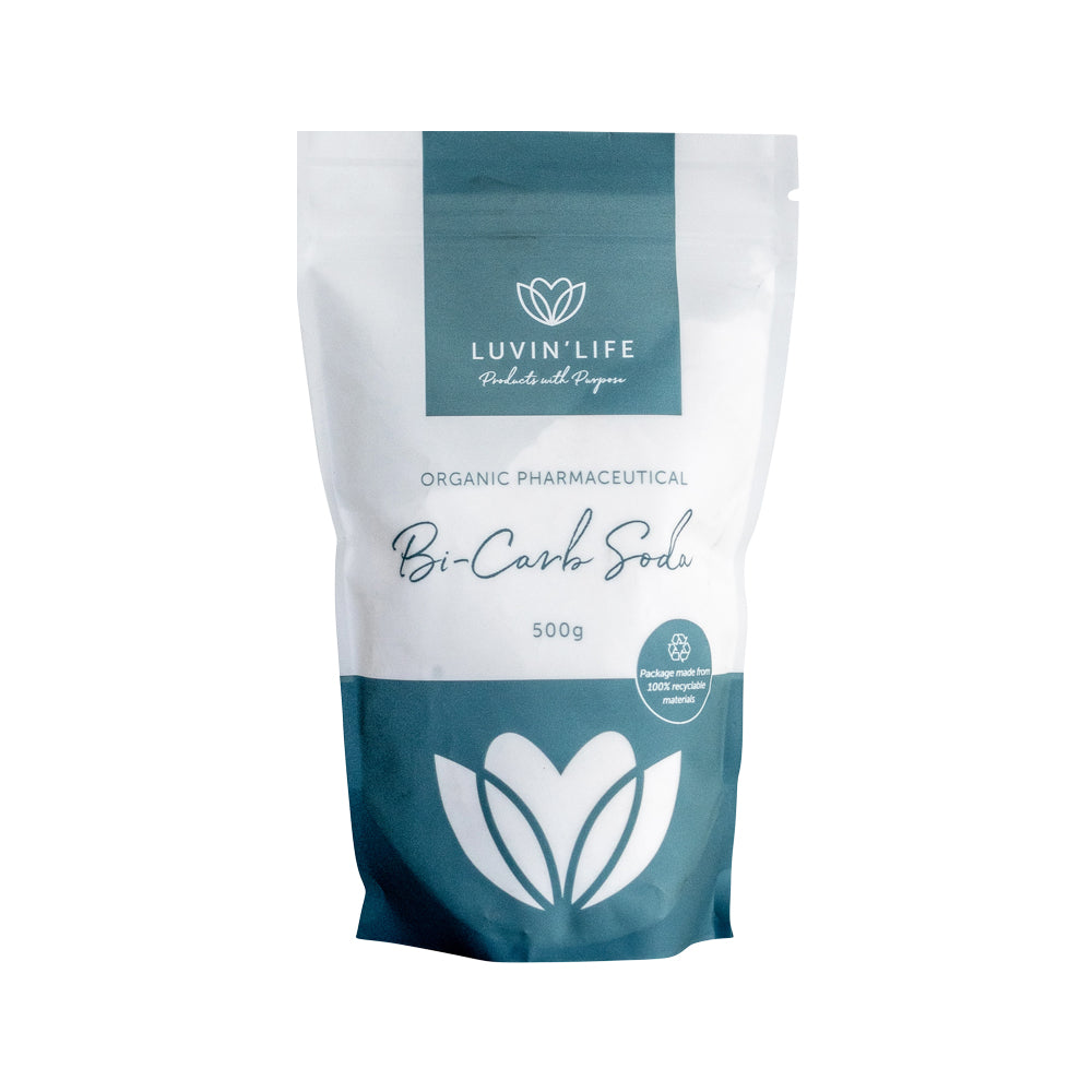 Luvin Life Organic Pharmaceutical Bi Carb Soda 500g
