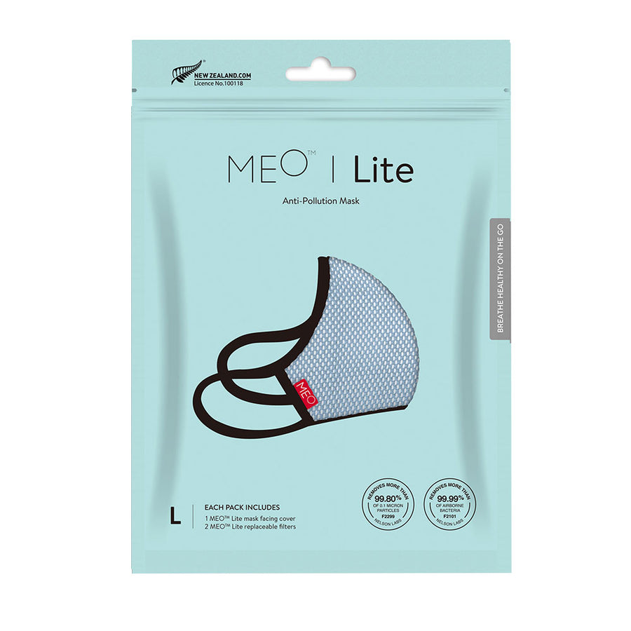 MEO Lite Anti Pollution Face Mask Blue Large