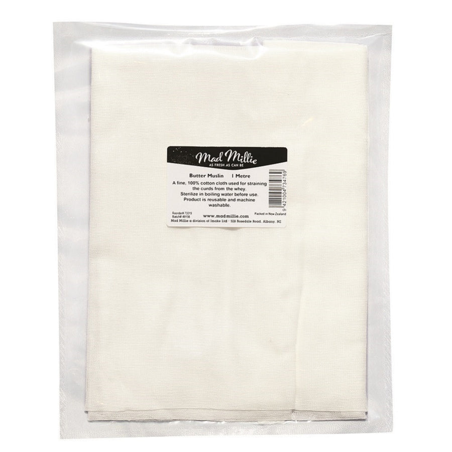 Mad Millie Butter Muslin Cotton Cloth 1 metre