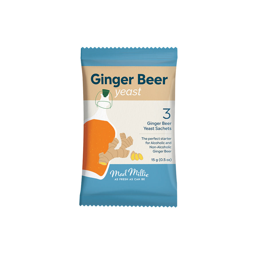 Mad Millie Ginger Beer Yeast 15g x 3 Pack 