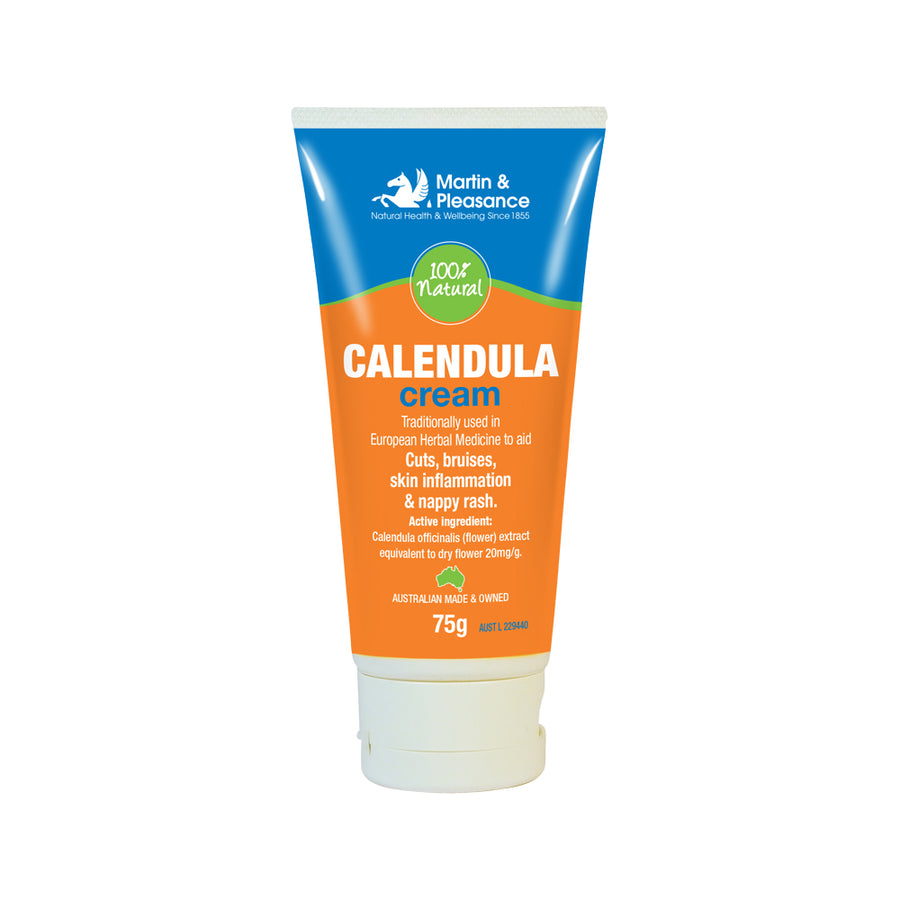 Martin Pleasance All Natural Cream Calendula Tube 75g