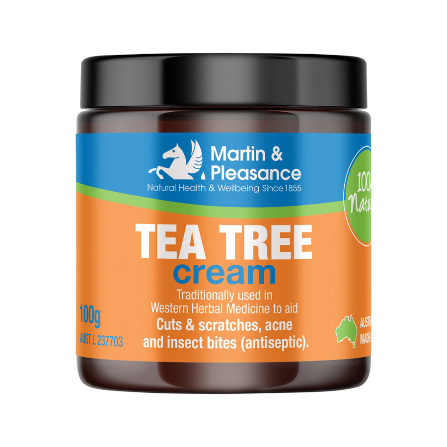 Martin Pleasance All Natural Cream Tea Tree 100g