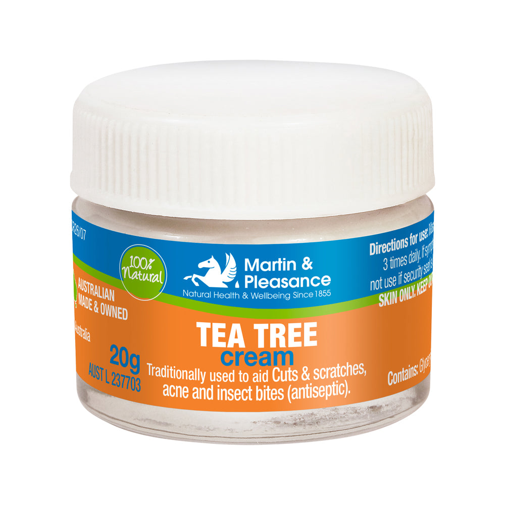 Martin Pleasance All Natural Cream Tea Tree 20g