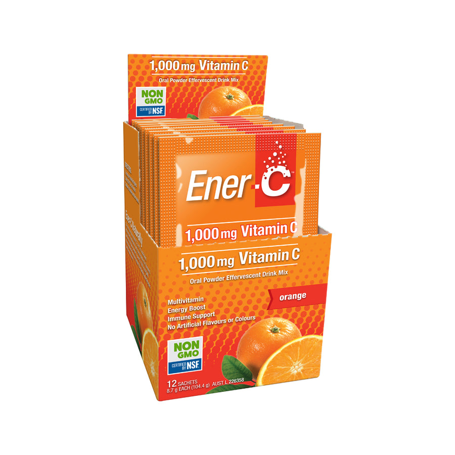 Martin Pleasance Ener C Vit C Orange Sachet 8.7g x 12 Pk