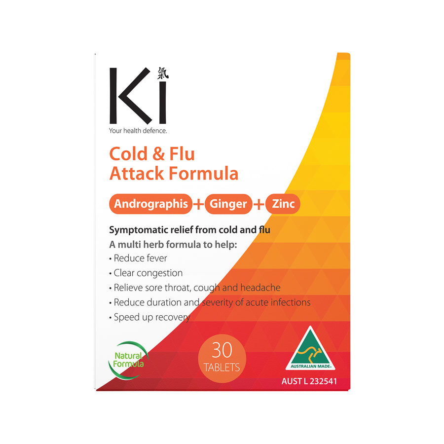 Martin Pleasance Ki Cold & Flu Attack Formula 30 tablets