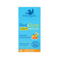 Martin and Pleasance Rest and Quiet Calm Pastilles Natural Stress Relief Orange 50g