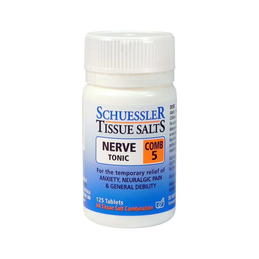 Martin Pleasance Tissue Salts Comb 5 (Nerve Tonic) 125t