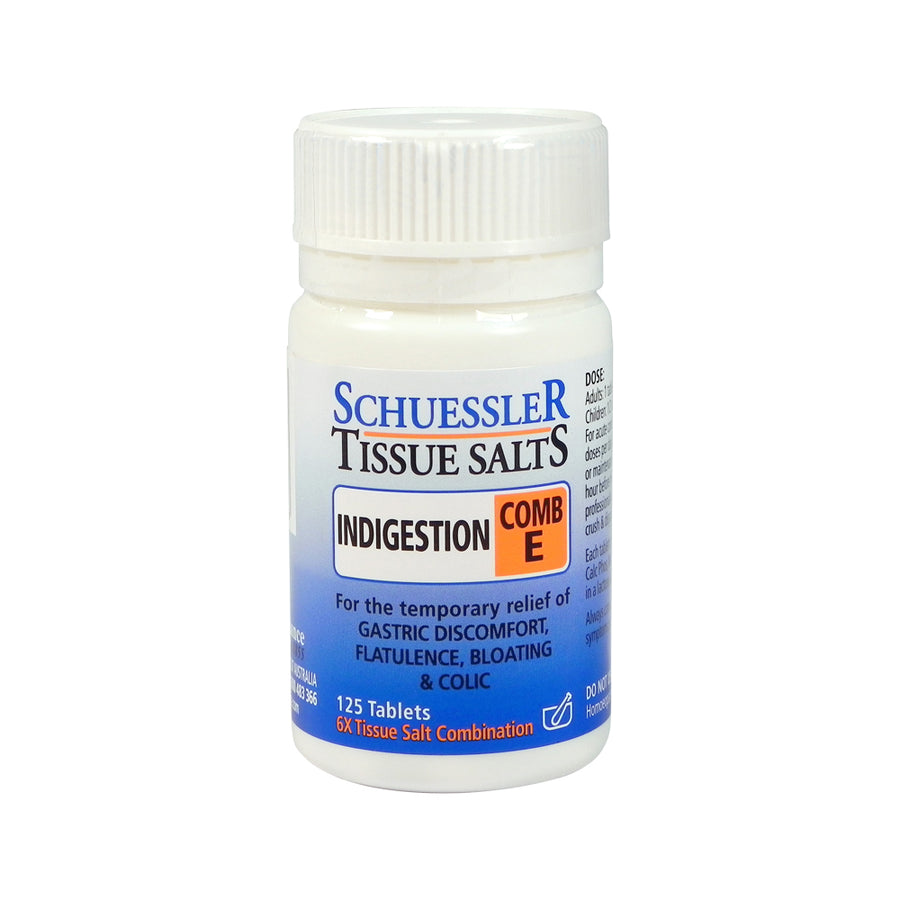 Martin Pleasance Tissue Salts Comb E (Indigestion) 125t