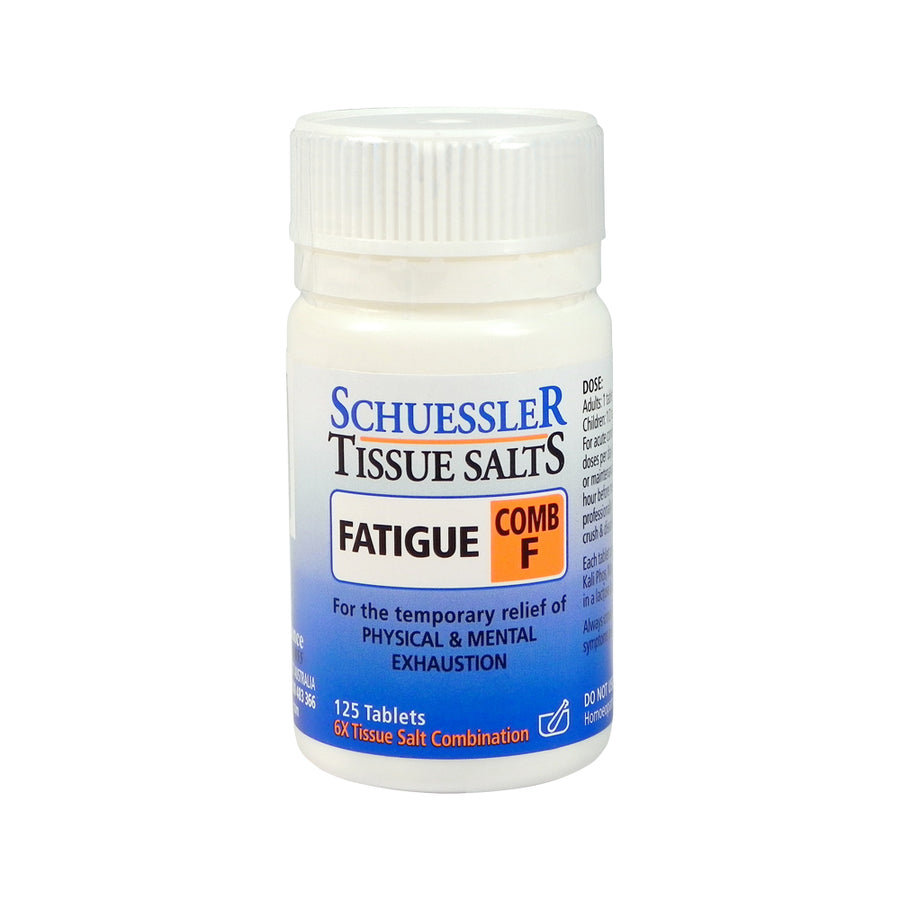 Martin Pleasance Tissue Salts Comb F (Fatigue) 125t