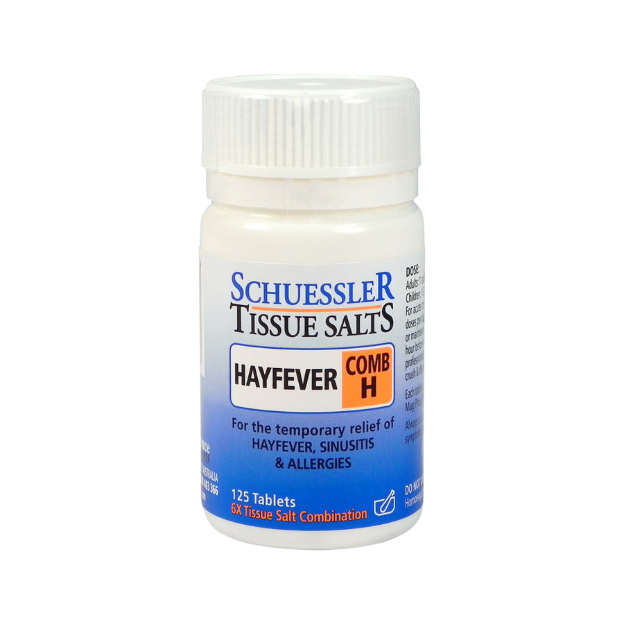 Martin Pleasance Tissue Salts Comb H (Hayfever) 125t