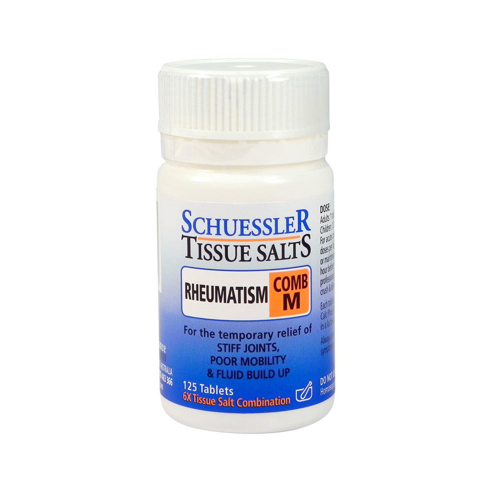 Martin Pleasance Tissue Salts Comb M (Rheumatism) 125t