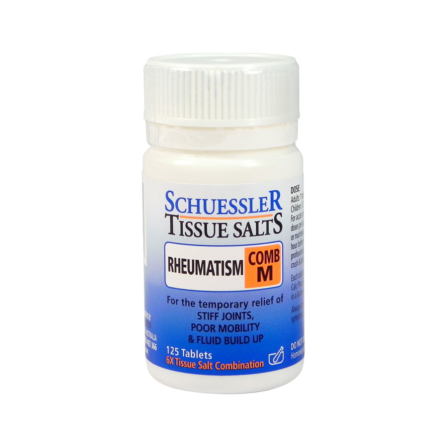 Martin Pleasance Tissue Salts Comb M (Rheumatism) 125t