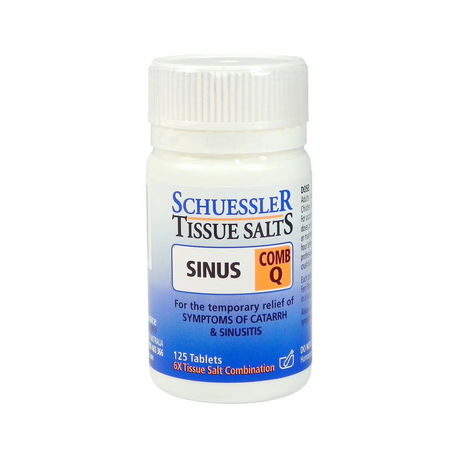 Martin Pleasance Tissue Salts Comb Q (Sinus) 125t