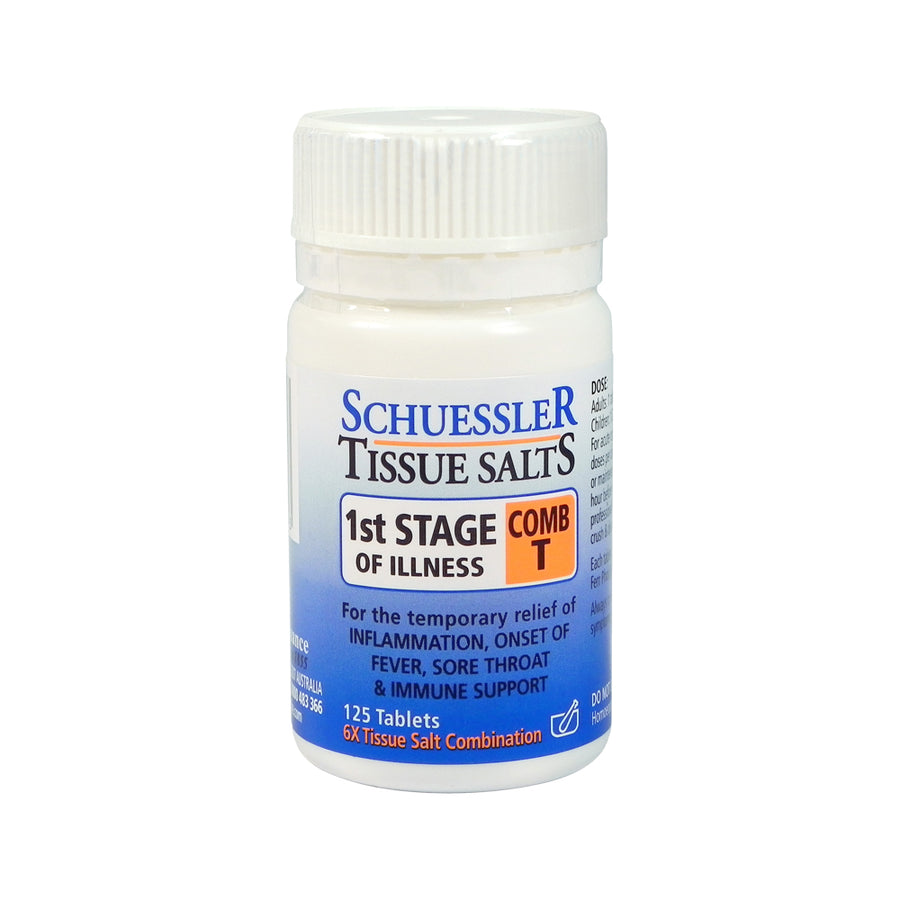 Martin Pleasance Tissue Salts Comb T (1st Stage of Illness) 125t
