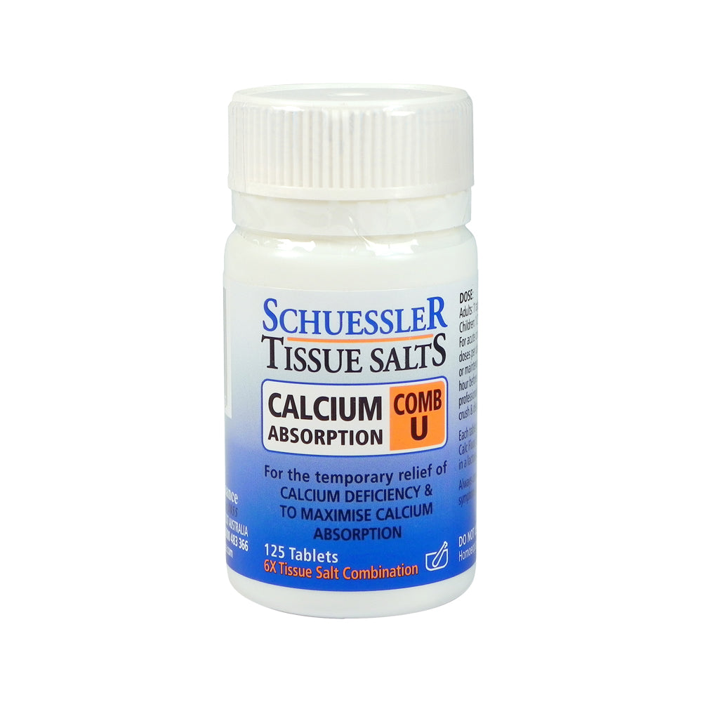 Martin Pleasance Tissue Salts Comb U (Calcium Absorption) 125t