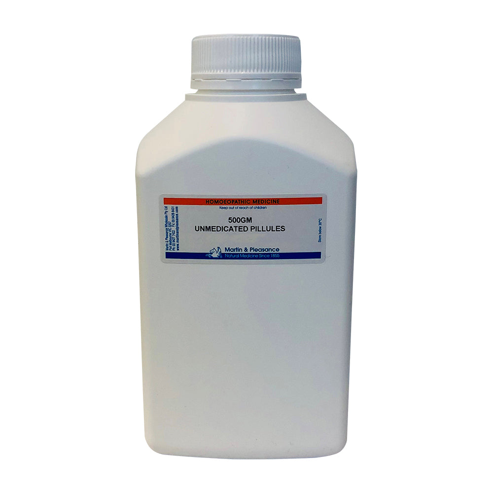 Martin and Pleasance Homoeopathic Medicine Unmedicated Pillules 500g