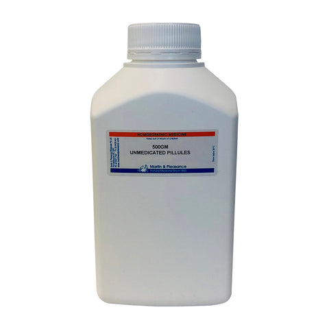 Martin and Pleasance Homoeopathic Medicine Unmedicated Pillules 500g