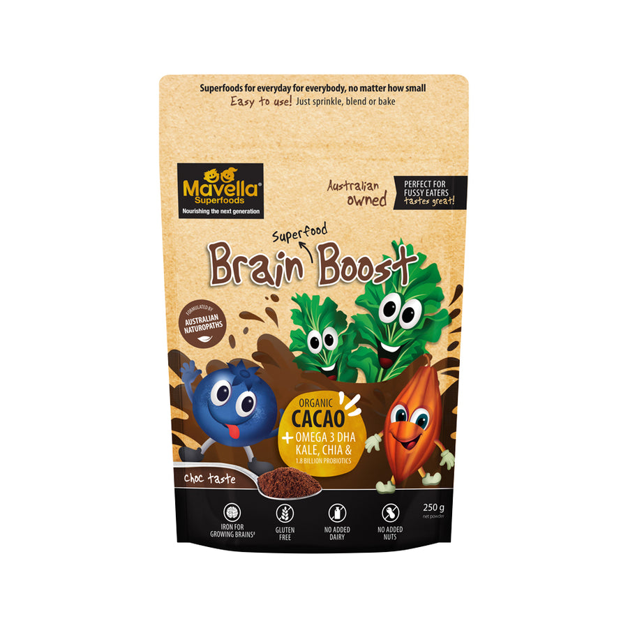 Mavella Superfoods Brain Superfood Smoothie Boost Choc 250g