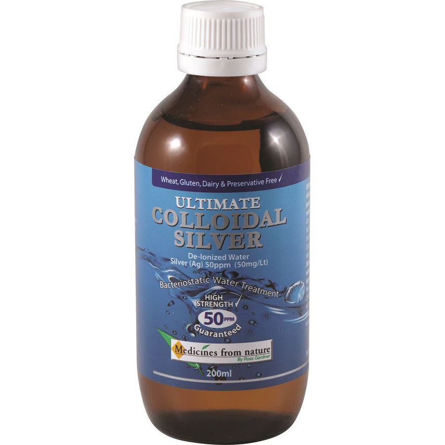 Medicines from Nature Ultimate Colloidal Silver High Strength 200ml