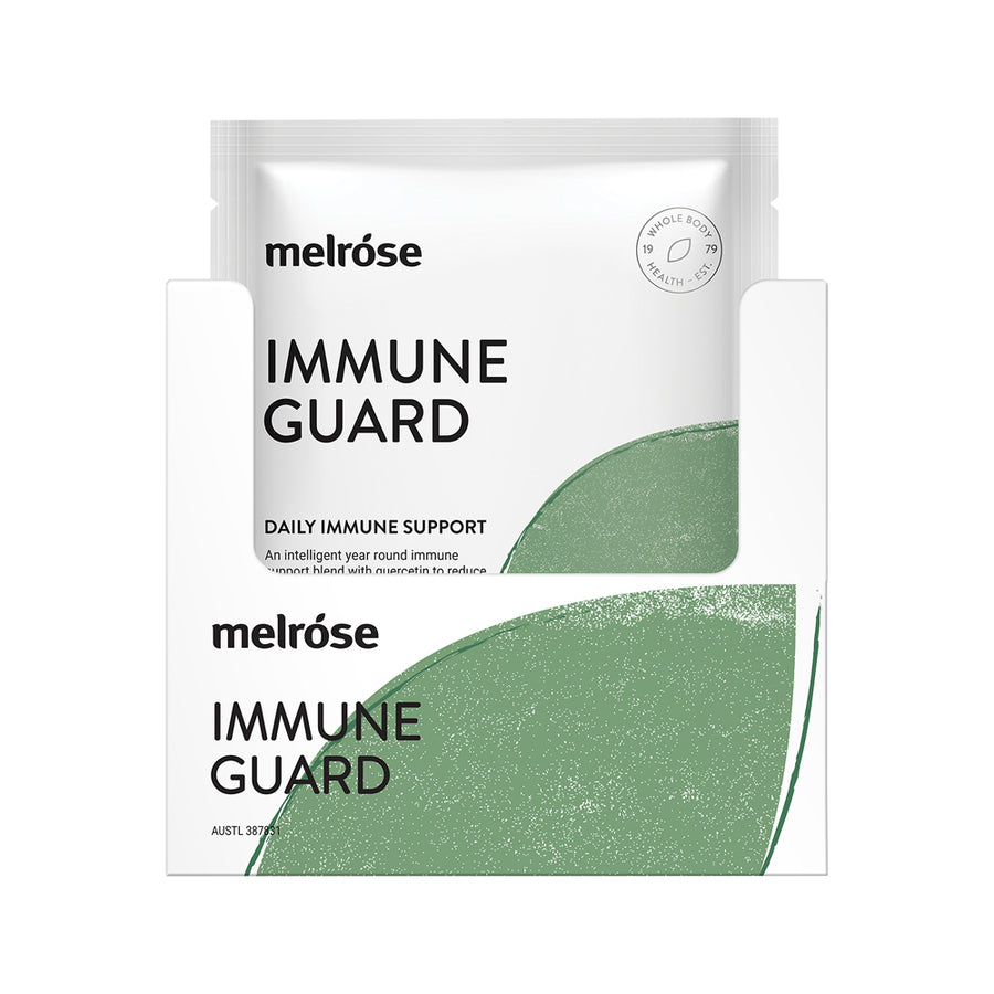 Melrose Immune Guard Honey and Lemon Sachet 80g x 8 Display