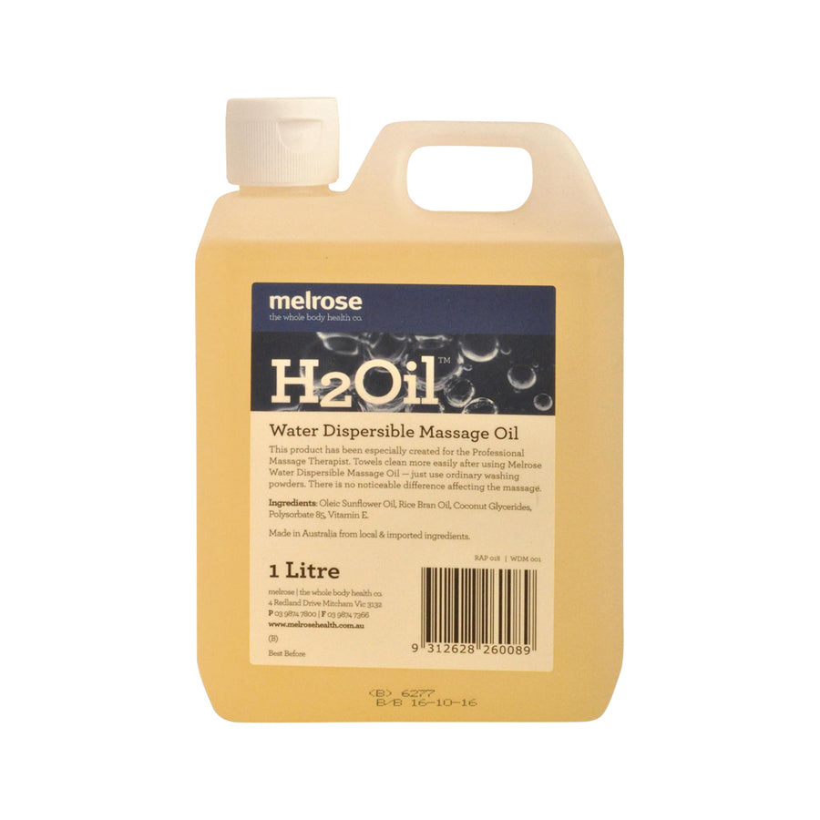 Melrose Massage Oil H2Oil Water Dispers 1L