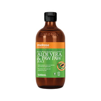 Melrose Organic Aloe Vera and Paw Paw Juice 500ml