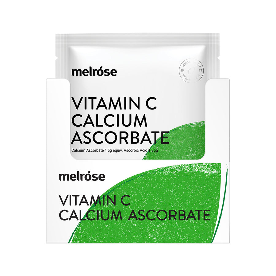 Melrose Vitamin C Calcium Ascorbate 125g x 8 Display
