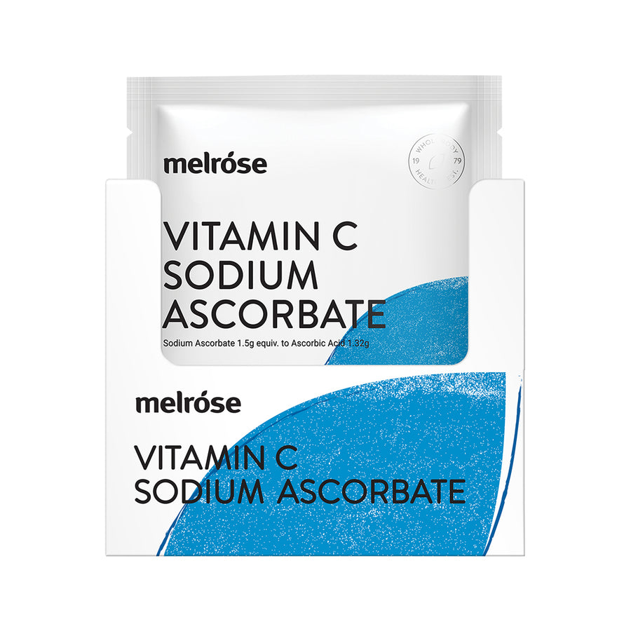 Melrose Vitamin C Sodium Ascorbate 125g x 8 Display