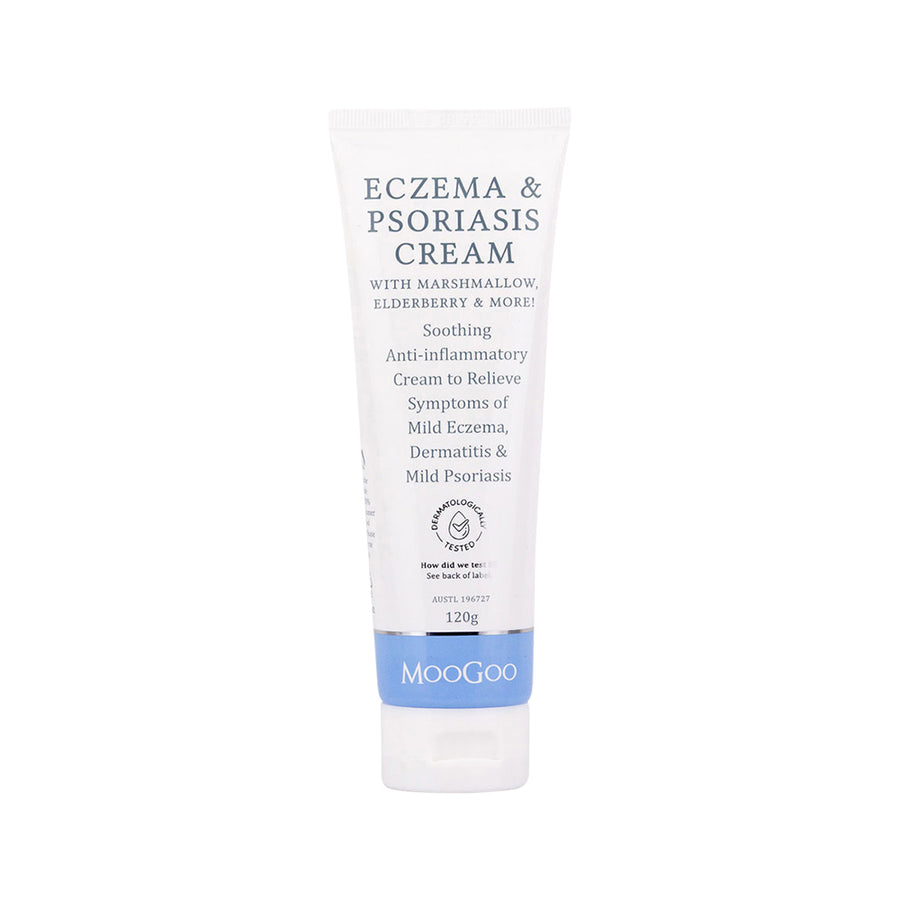 MooGoo Eczema and Psoriasis Cream With Marshmallow Elderberry 120g