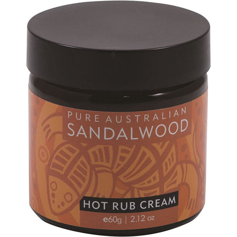 Mount Romance Pure Australian Sandalwood Hot Rub Cream 60g