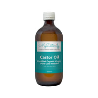 MyDetoxify Certified Organic Virgin Pure Cold-Pressed Castor Oil 500mL