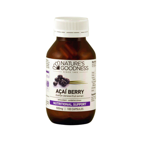 Nature's Goodness Acai Berry 500mg 100c