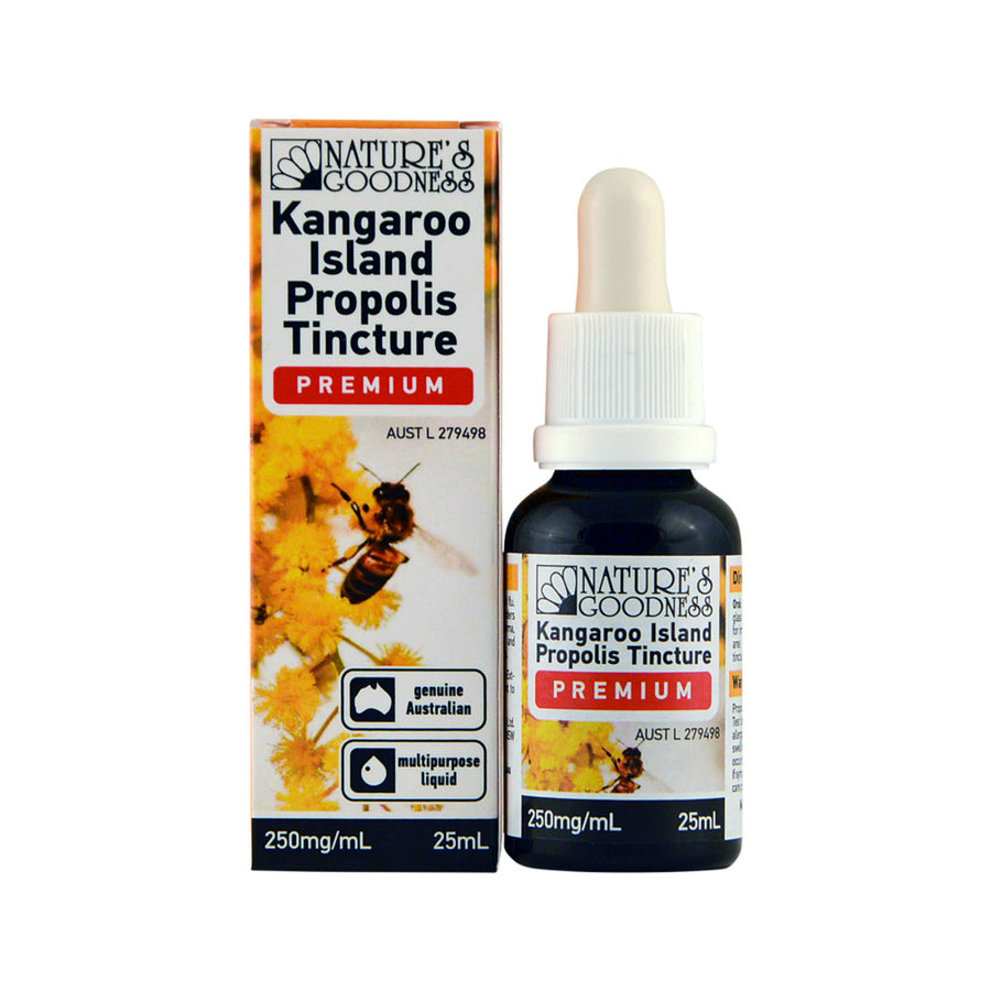 Nature's Goodness Propolis Tincture Kangaroo Island (Premium) 250mg/ml 25ml