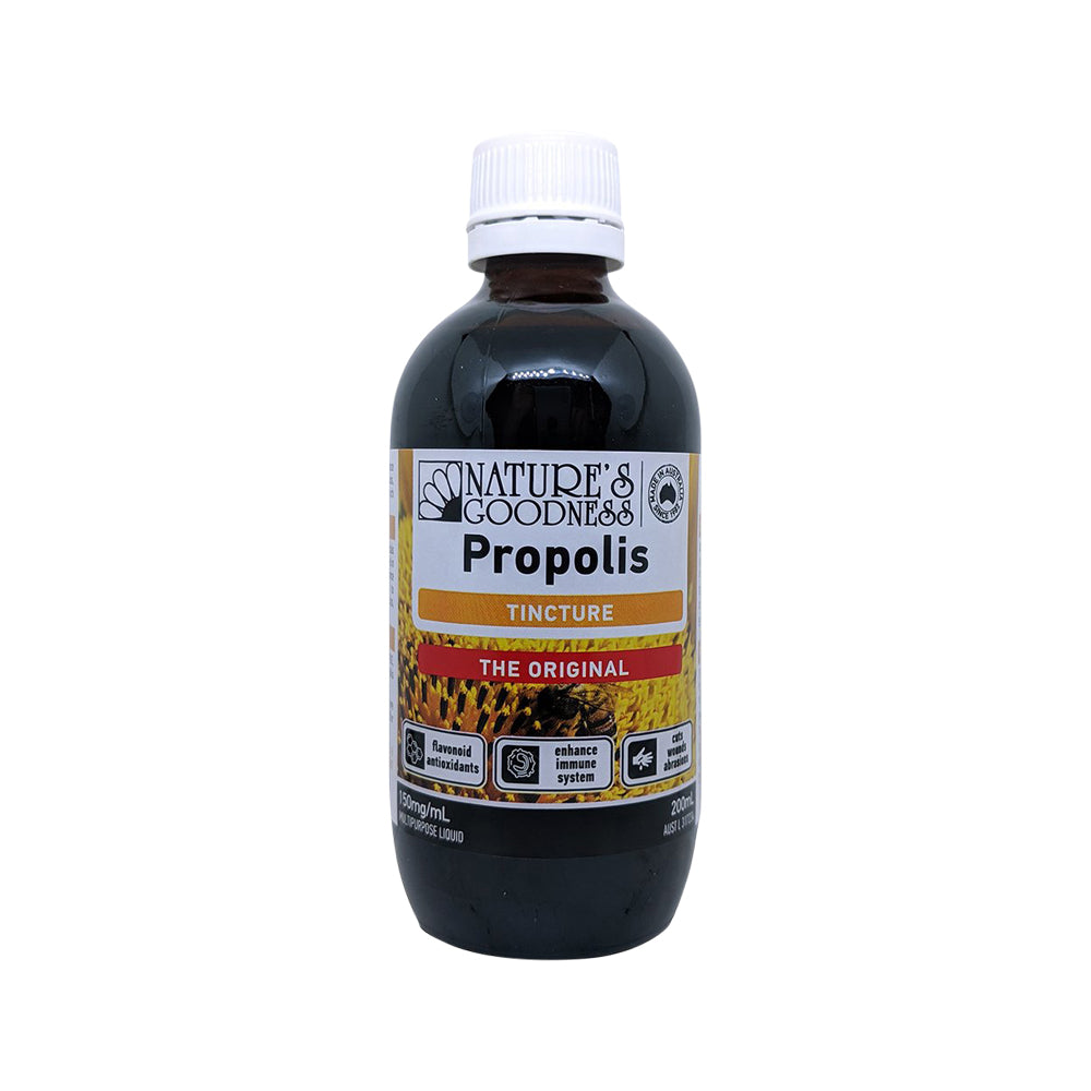 Nat Goodness Propolis Tincture 150mg per ml 200ml