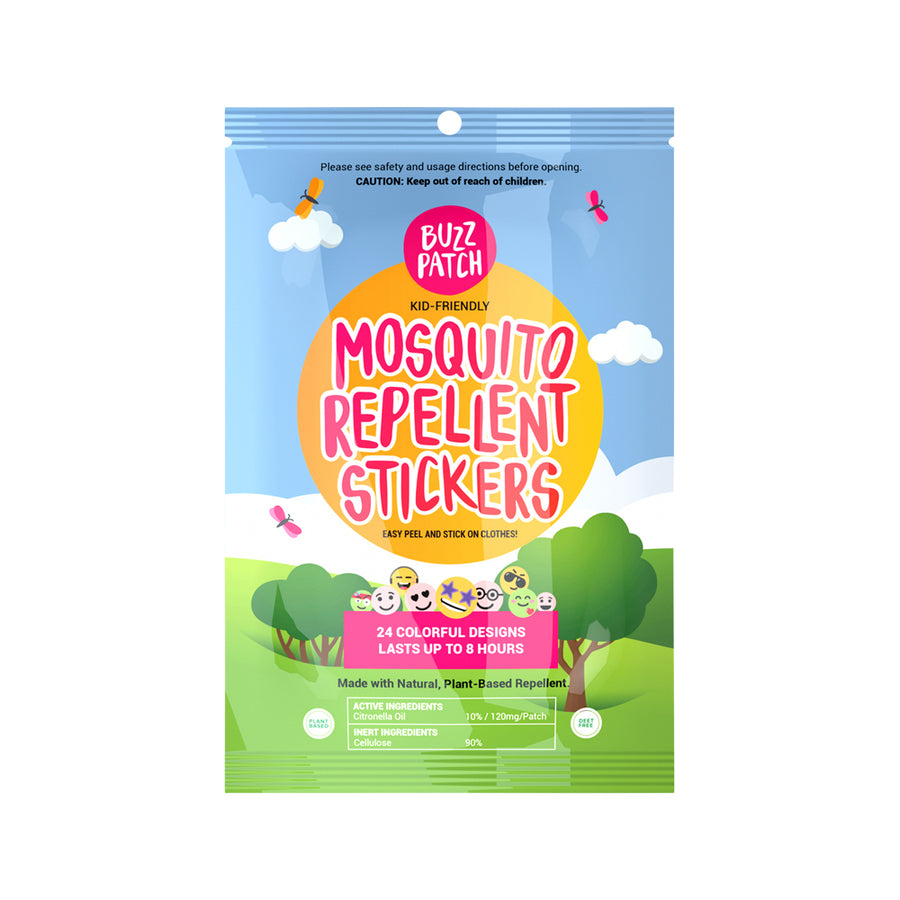 Buzz Patch Mosquito Repellent Stickers  24 Packets