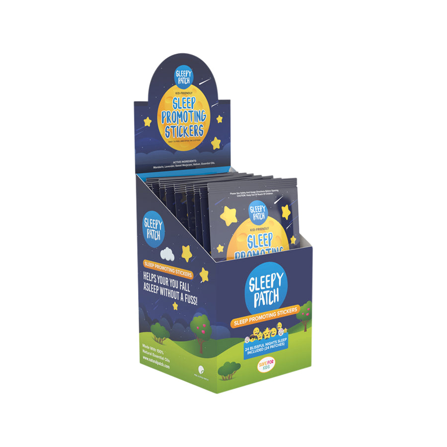 The Natural Patch Co. SleepyPatch Organic Sleep Promoting Stickers x 24 Pack x 30 Display
