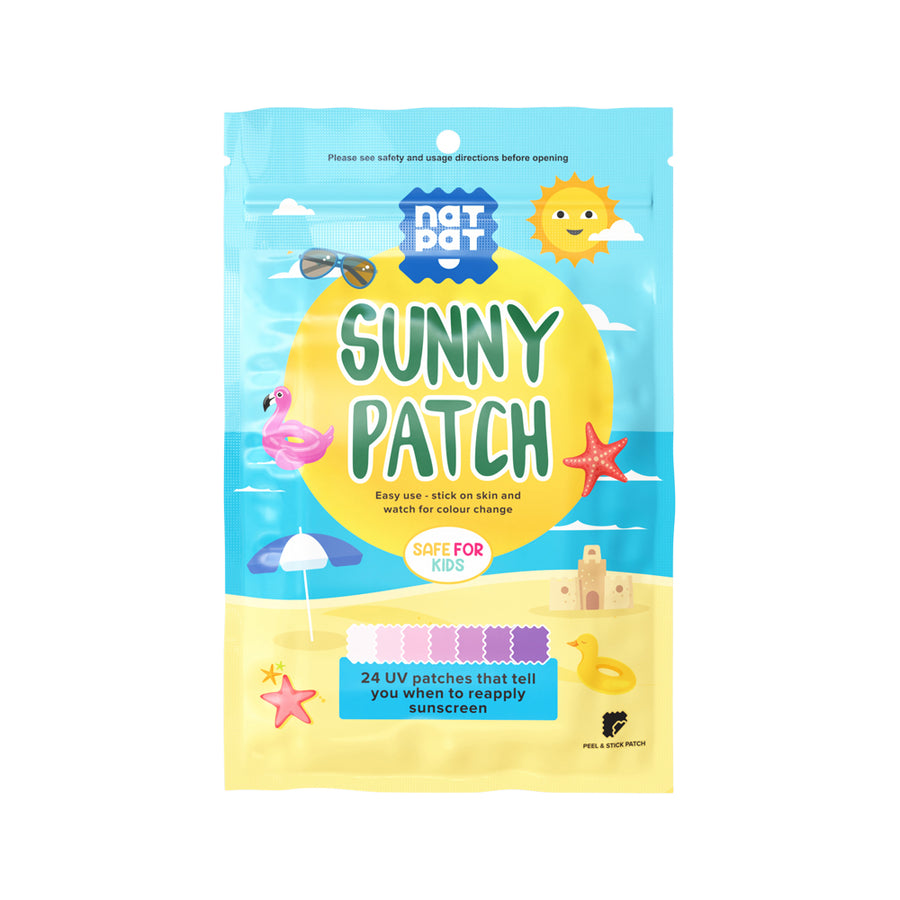 Nat Patch Co SunnyPatch Org Stickers x 24 Pack