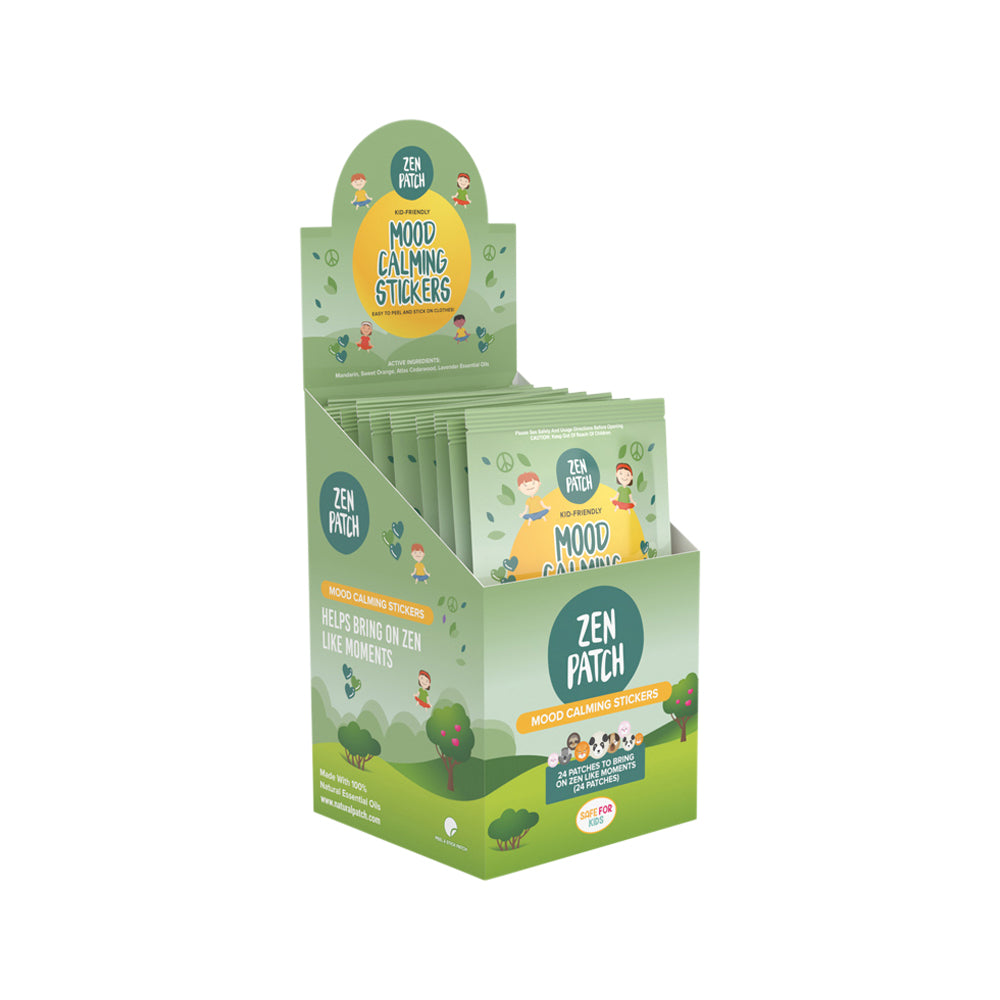 The Natural Patch Co. ZenPatch Organic Mood Calming Stickers x 24 Pack