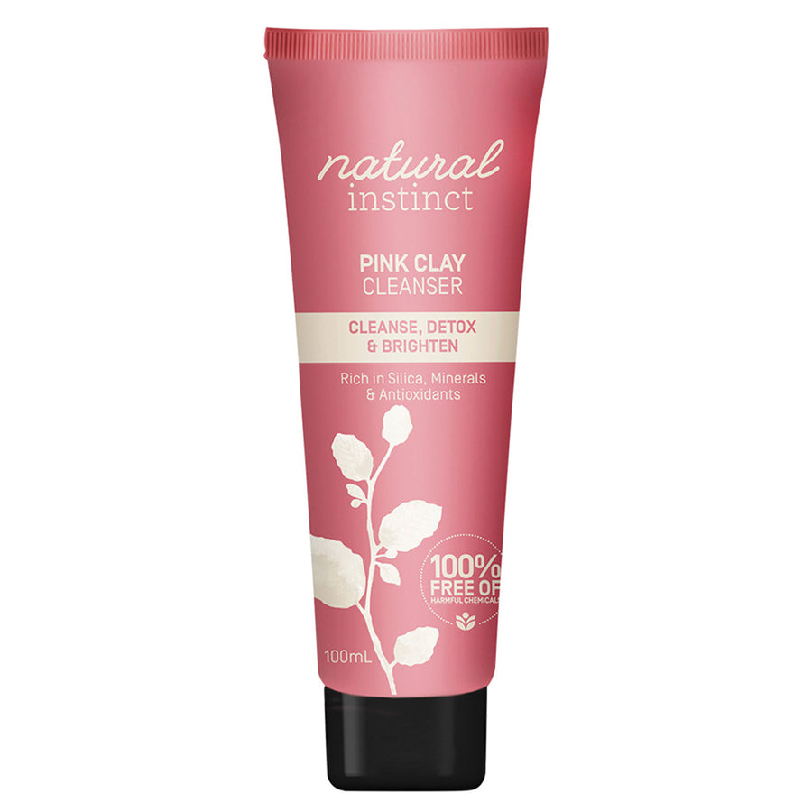 Natural Instinct Cleanser Pink Clay 100ml