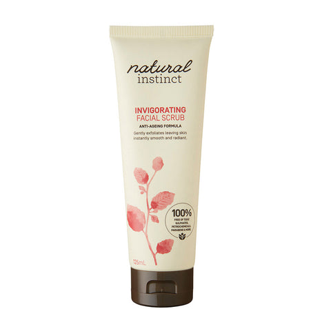Natural Instinct Invigorating Facial Scrub 125mL