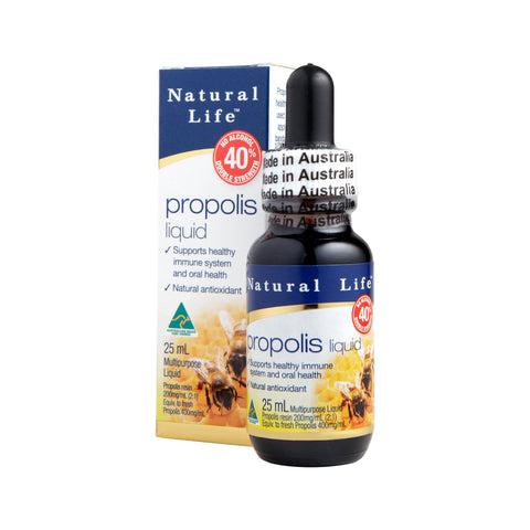 Natural Life Propolis Liquid No Alcohol Double Strength 25ml