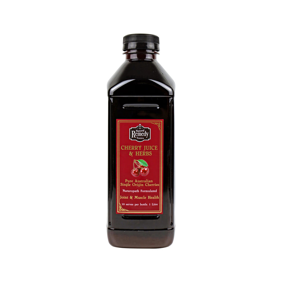 Natural Remedy Tonics Cherry Juice and Herbs 1L