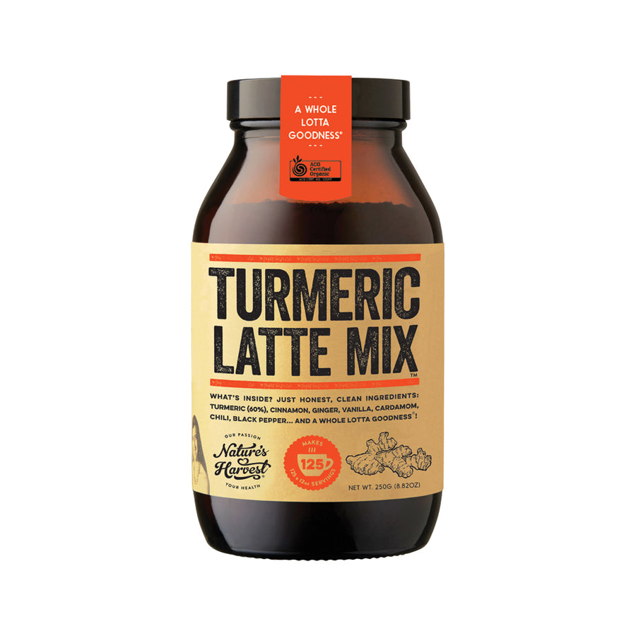 Nature's Harvest Org Turmeric Latte Mix Jar 250g