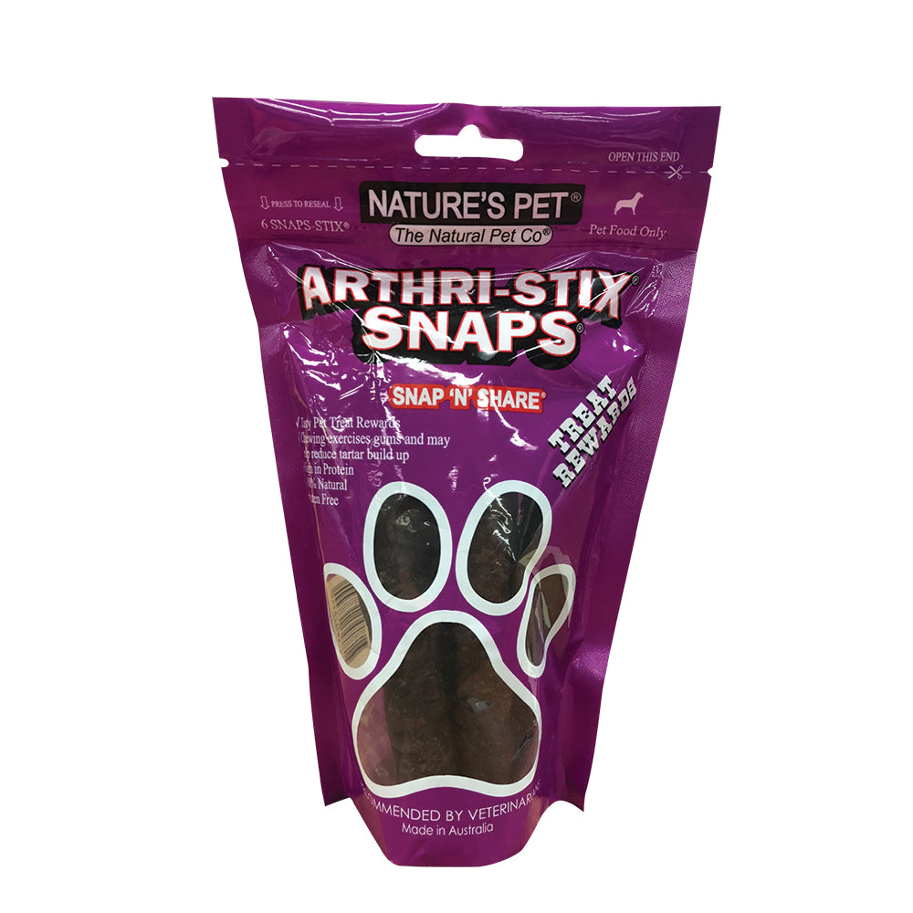 Nature's Pet Arthri Stix Snaps x 6 Pack